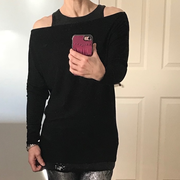 Bailey 44 Tops - BUNDLE ONLY Bailey 44 sequin yoke sweater XS